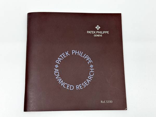 Patek Philippe Advanced Research Jahreskalender Ref. 5350R Beschreibung